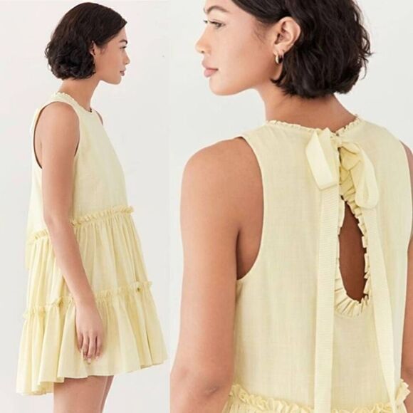 Cinq à Sept Song Dress L, Limelight $395 - Picture 2 of 11